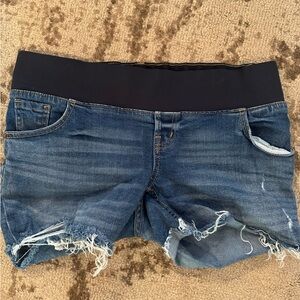 Maternity Jean Shorts
